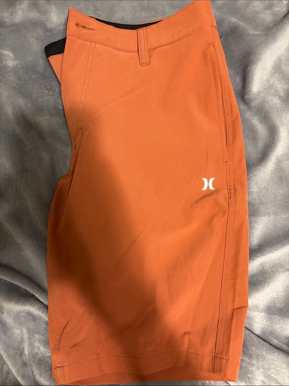 Hurley Men’s Rust Orange Hybrid Shorts